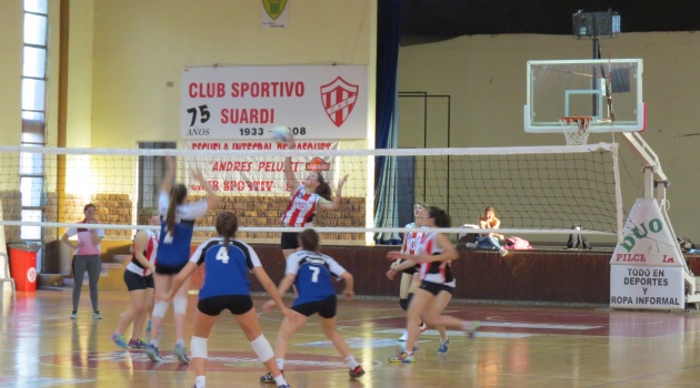 Liga Morterense de Voley: Se jugó la 2ª fecha