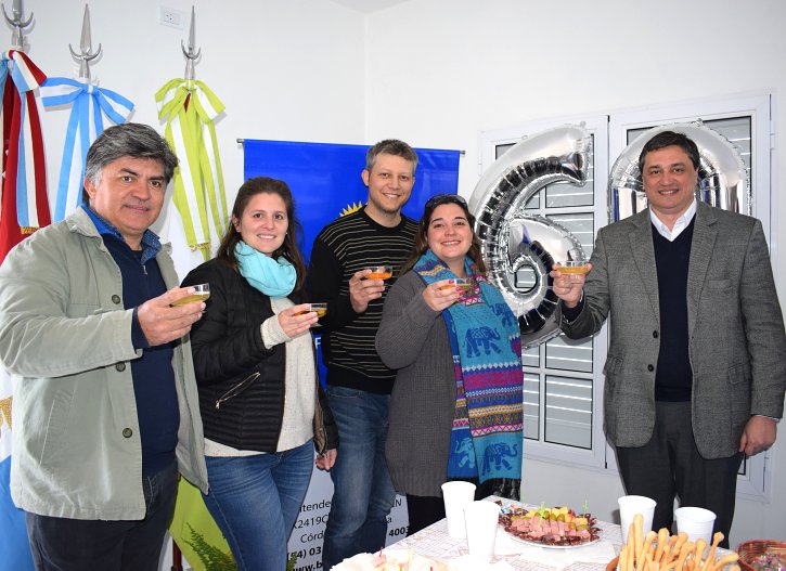 Brinkmann: Tévez inauguró la vivienda 60 de su gestión
