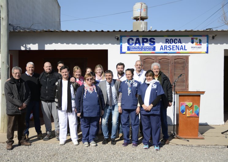 Morteros: Inauguraron el Caps para los barrios Roca y Arsenal