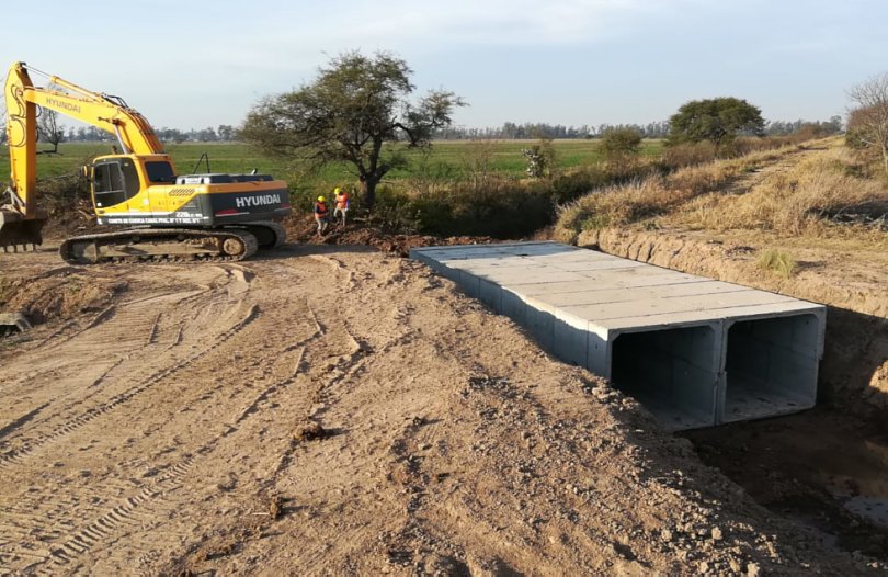 Avanza el reacondicionamiento del canal La Maravita