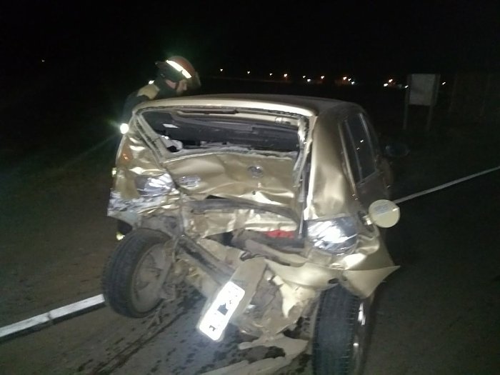 Choque en cadena en el acceso sur de Morteros