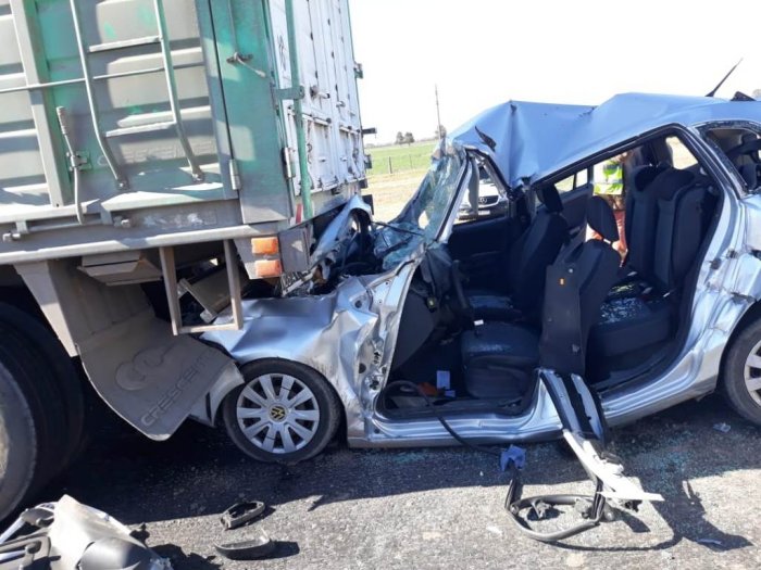 Impactante accidente en ruta 34 a la altura de Ceres