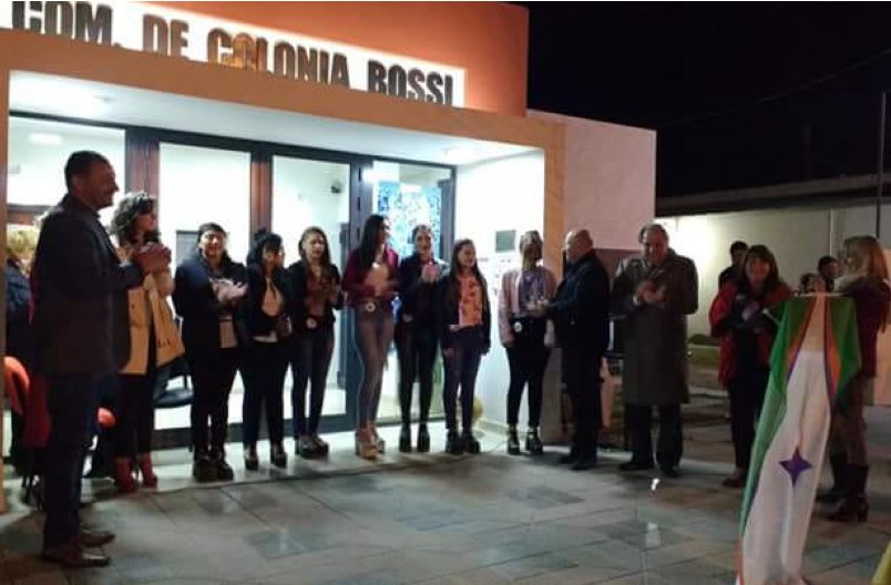 Col. Bossi festejó sus patronales con acto y cena show