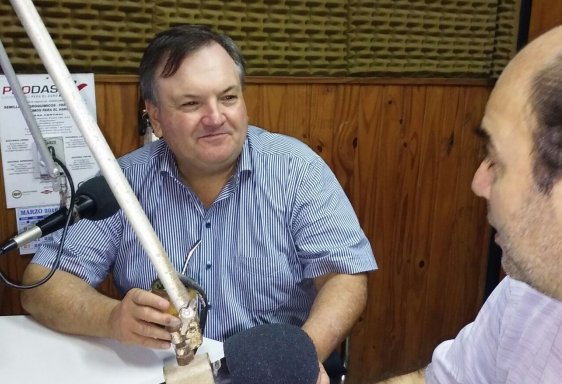 El Senador Michlig saludó a Radio Belgrano en su 35° aniversario
