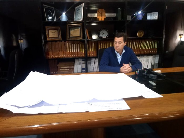 Morteros: Presentaron la planimetría para la red de gas natural
