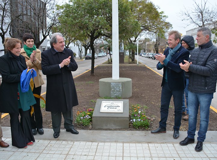 Sunchales: Quedó inaugurada la Explanada Cívica