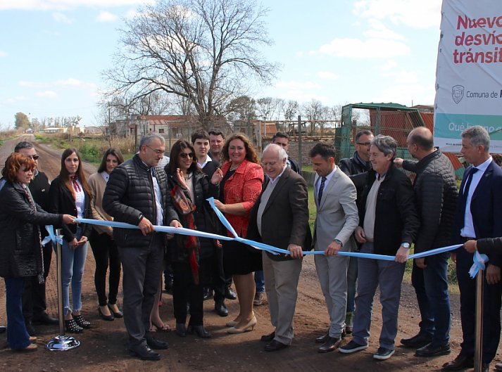 Lifschitz inauguró obras públicas en Ramona
