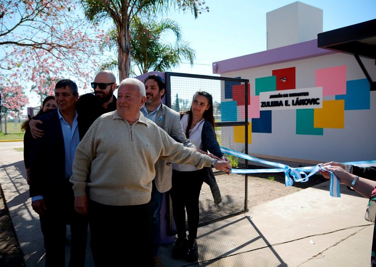 Morteros: Inauguraron refacciones en el Jardín 