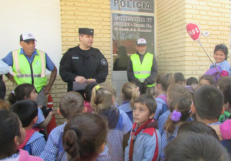 Suardi: Charla de Educación Vial para niños del Jardín