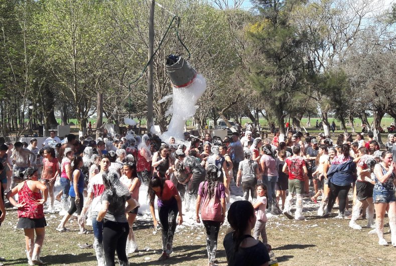 La primavera se recibió a pleno en Brinkmann