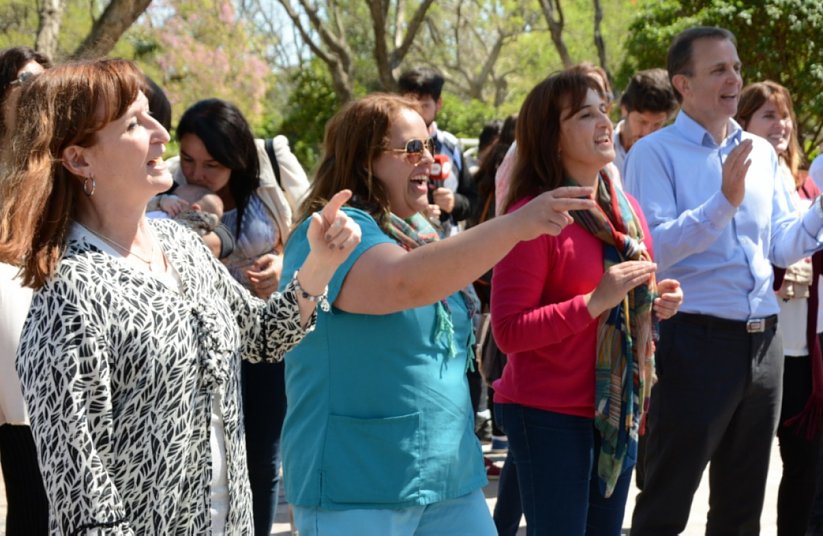 Lanzaron desde Rafaela, la campaña de vacunación contra el sarampión