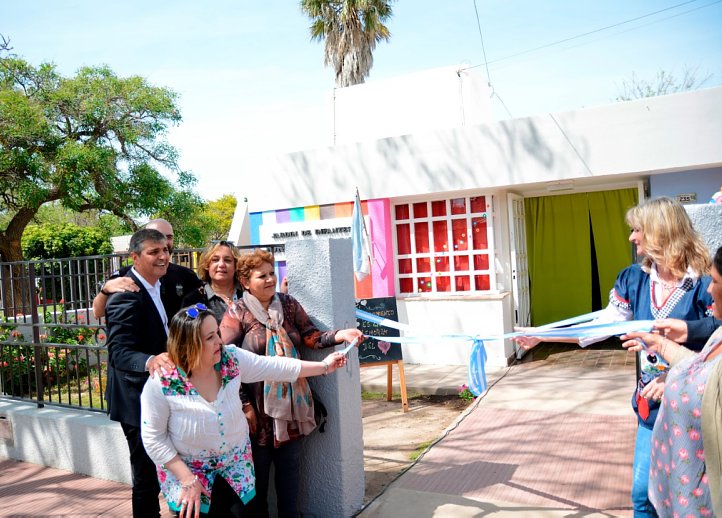 Morteros: Inauguraron refacciones en el Jardín Jorge Newbery