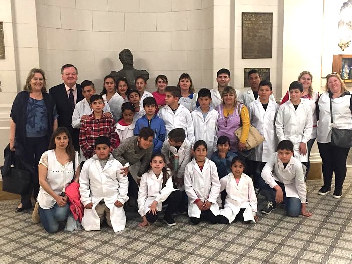 Alumnos de escuelas del departamento visitaron la Legislatura