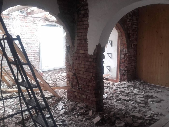 Comenzaron a refaccionar el Museo Histórico de Suardi