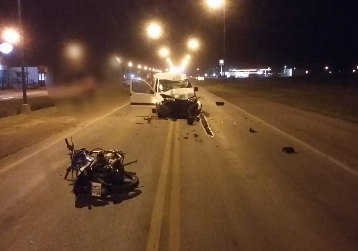 Joven motociclista murió en un accidente en San Guillermo