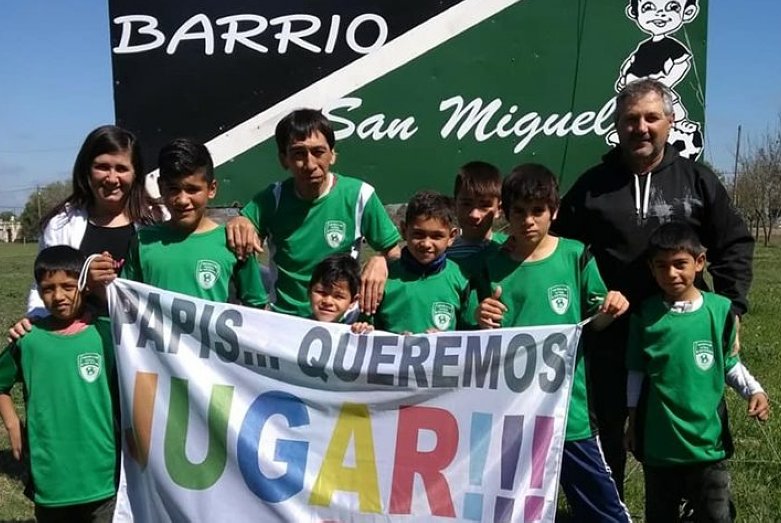 Fuerte polémica por el destino de la Escuela de fútbol de Bo. San Miguel