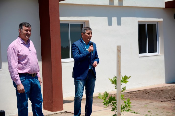 Morteros: entregaron dos nuevas viviendas del Plan 114