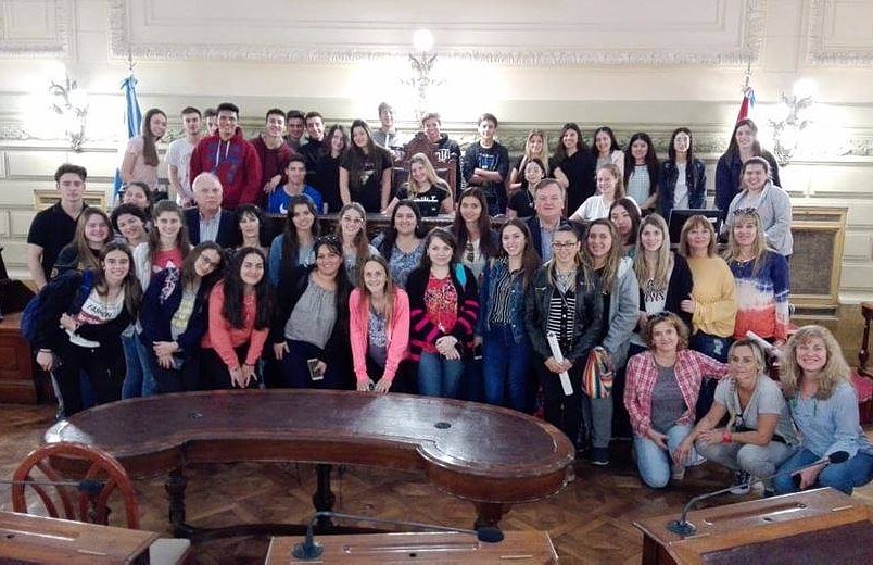 Estudiantes de San Guillermo en el Senado santafesino