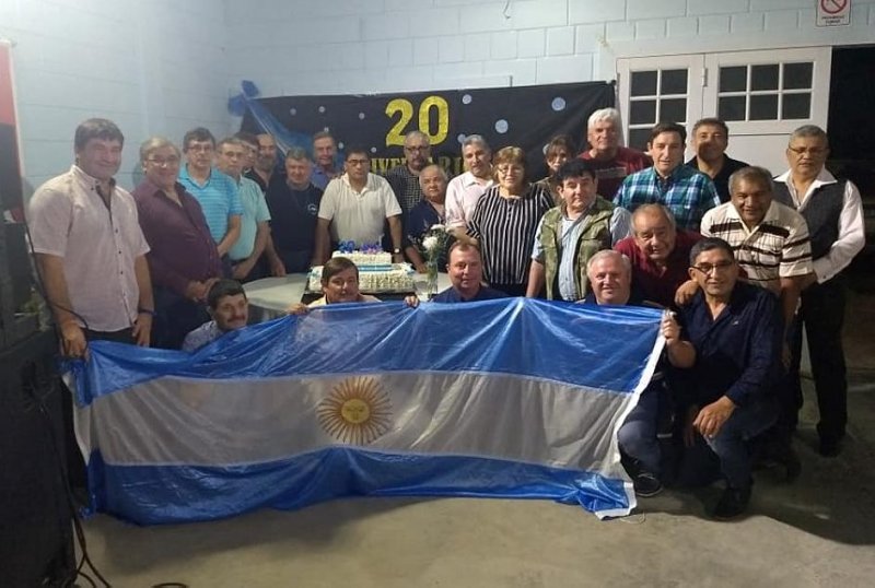 San Cristóbal: El Centro de Ex-combatientes de Malvinas festejó sus 20 años 
