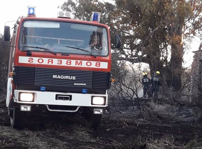 Detuvieron a un hombre de Suardi por incendio en zona rural