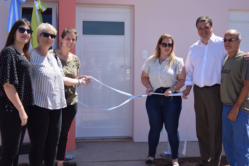 Brinkmann: Inauguraron una nueva vivienda del plan 