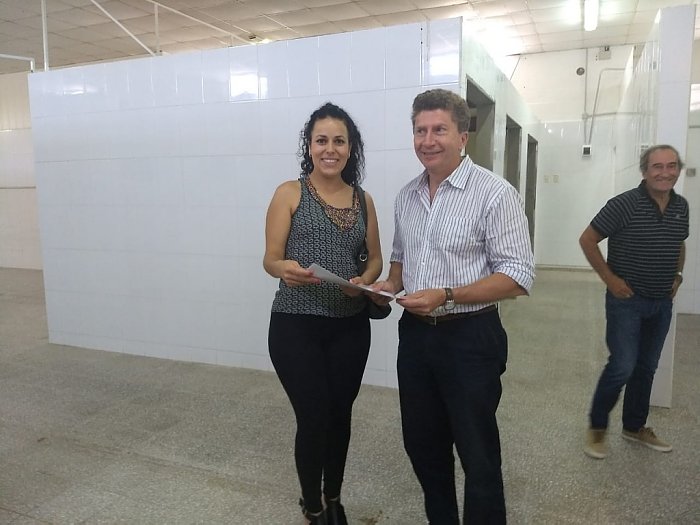 Sanmartino visitó la Cooperativa La Nueva Esperanza
