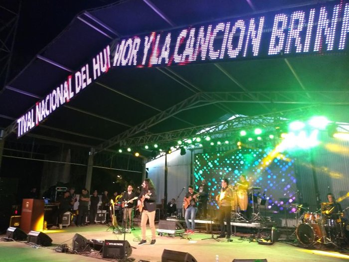 Brinkmann vivió la 15ª edición del Festival del Humor y la Canción