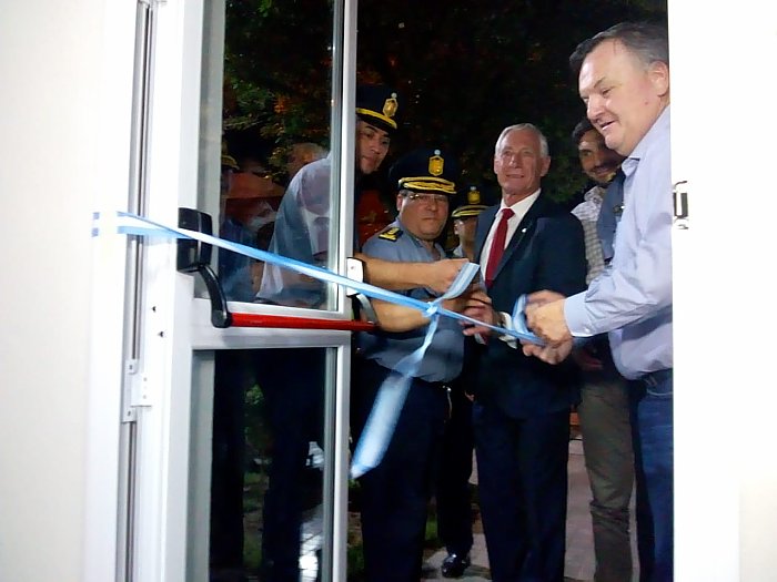 Quedó inaugurado el nuevo edificio de la Comisaría 4ª de Suardi