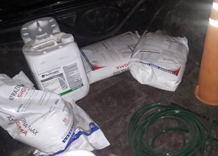 Ceres: Fumigaban ilegalmente con el producto atrazina