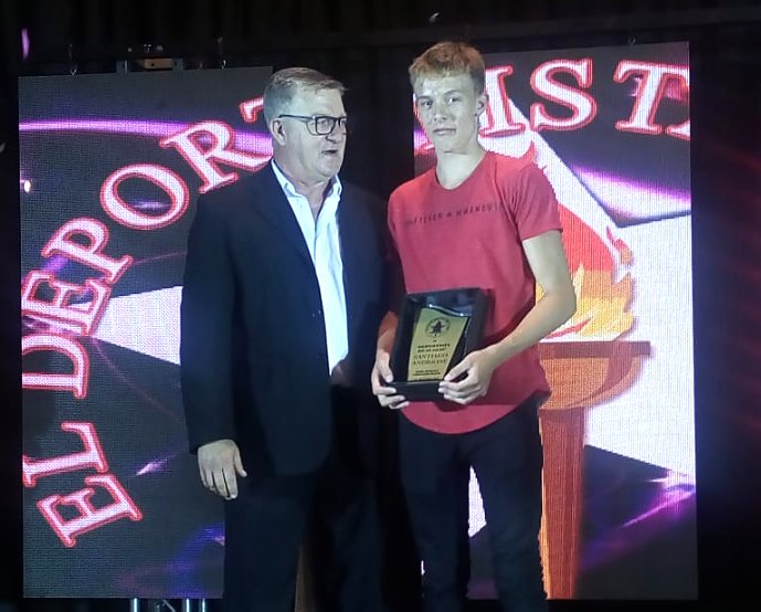Santiago Andrione se llevó el premio 