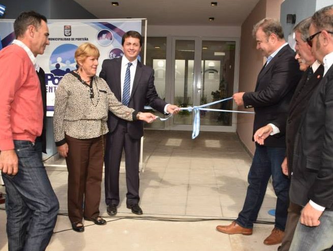 Porteña celebró las patronales con la inauguración de mejoras en la salud pública