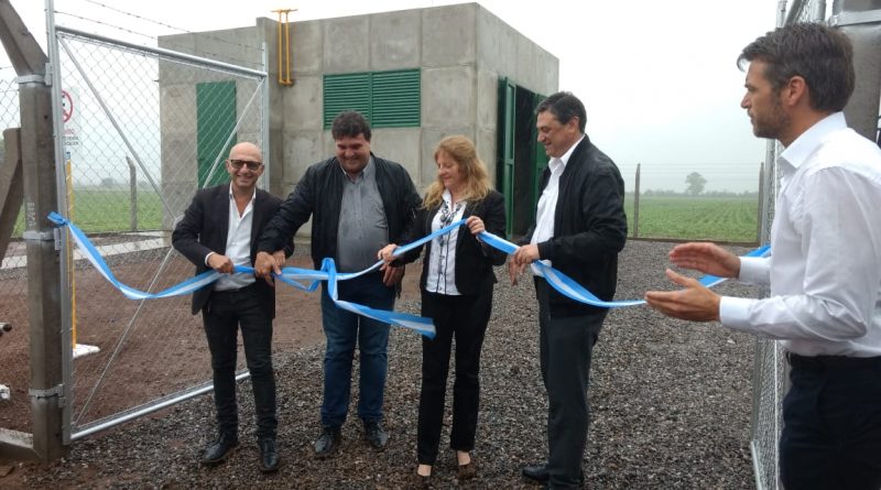 San Pedro y Valtelina inauguraron los gasoductos troncales