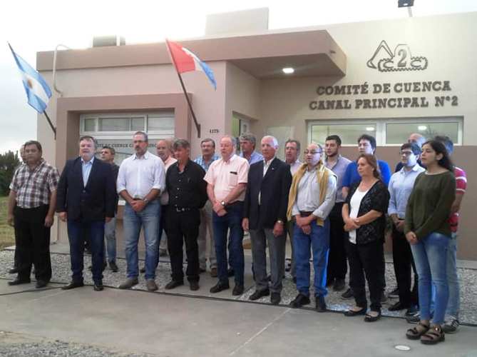 San Guillermo: Inauguraron las flamantes instalaciones del Comité de Cuenca 