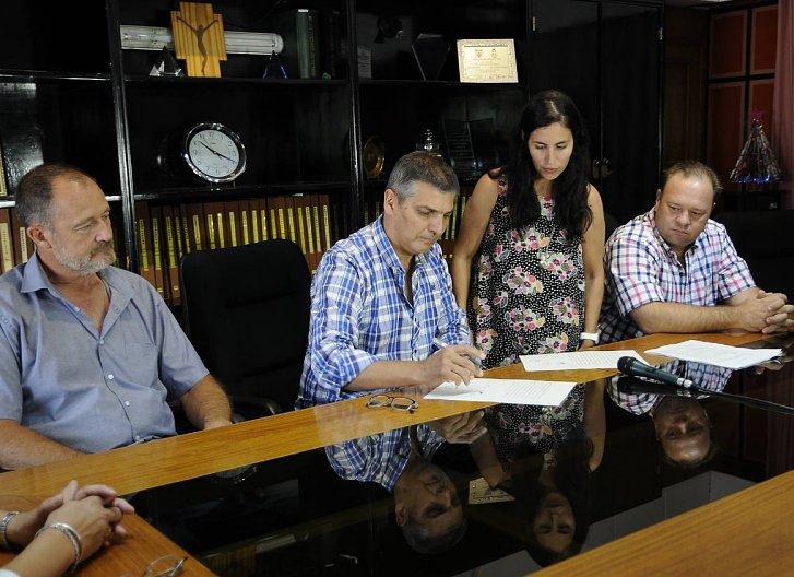 Se firmó una nueva escritura para el Parque Industrial Morteros